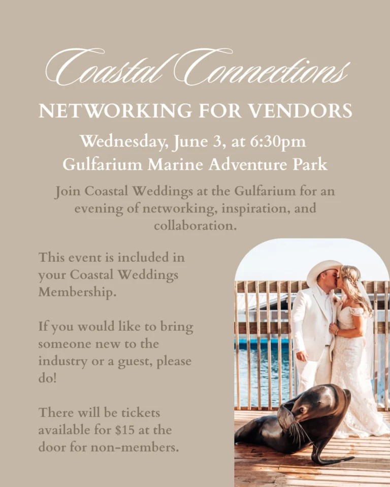 Instagram post from coastalweddingsco. This post is in position 0.